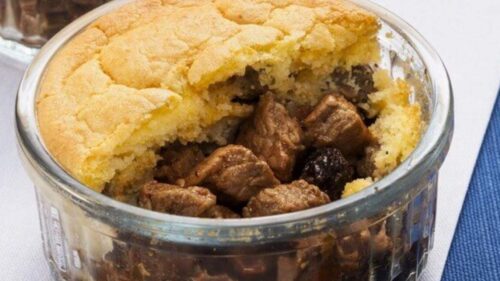 Torta de Carne no Pote
