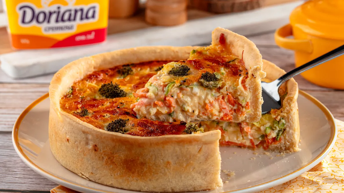 Torta de legumes
