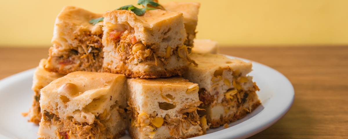 Bolo Salgado de Frango