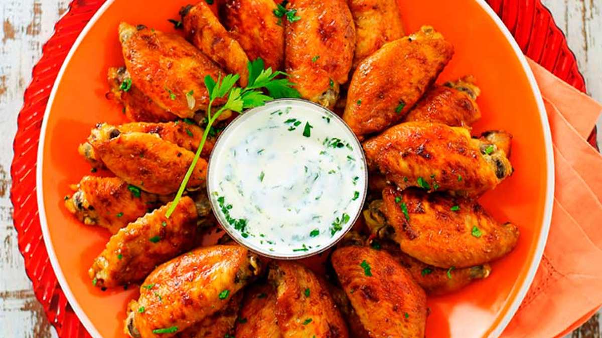 Tulipas de Frango Assadas com Mostarda e Páprica