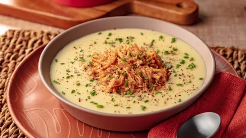 Vichyssoise com frango