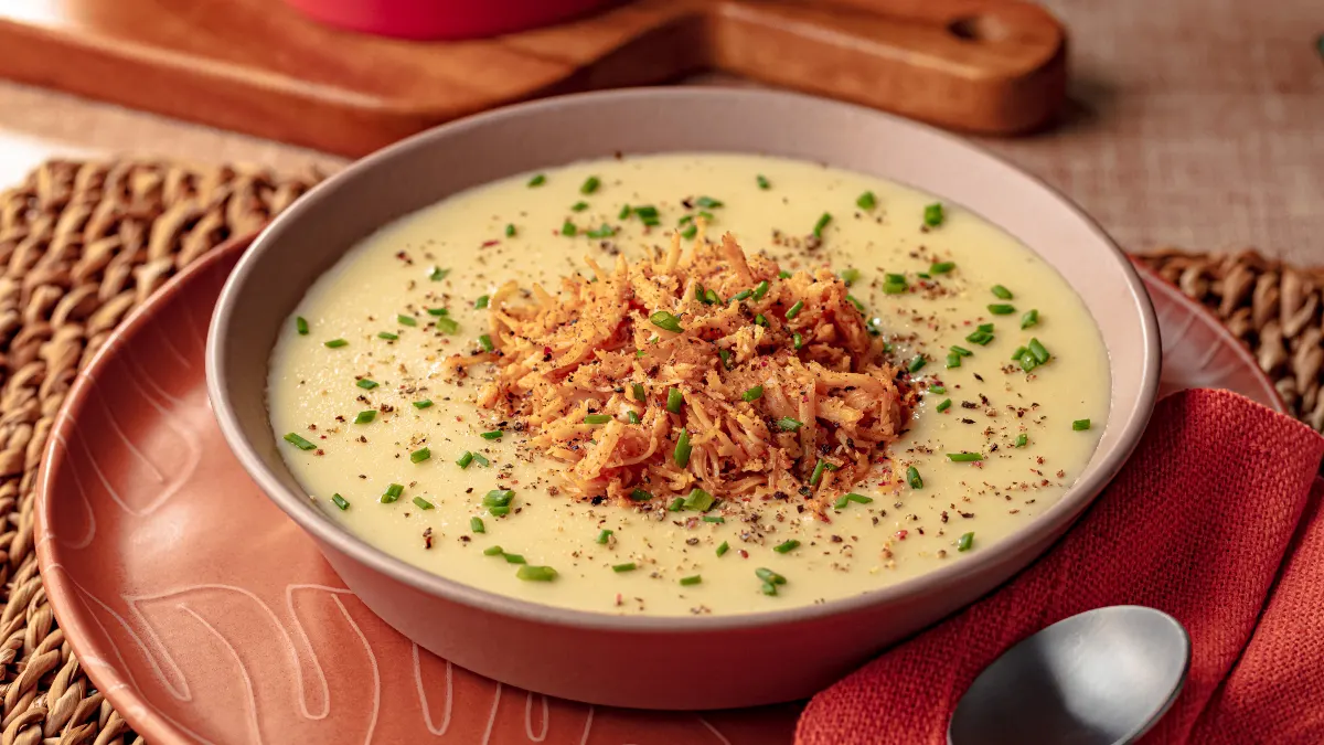 Vichyssoise com frango
