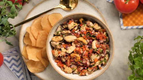 Vinagrete de Mexilhão