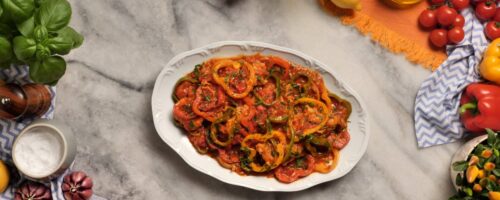 Filé de Peixe Empanado e Ensopado