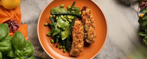 Pescada Amarela com Crosta Crocante